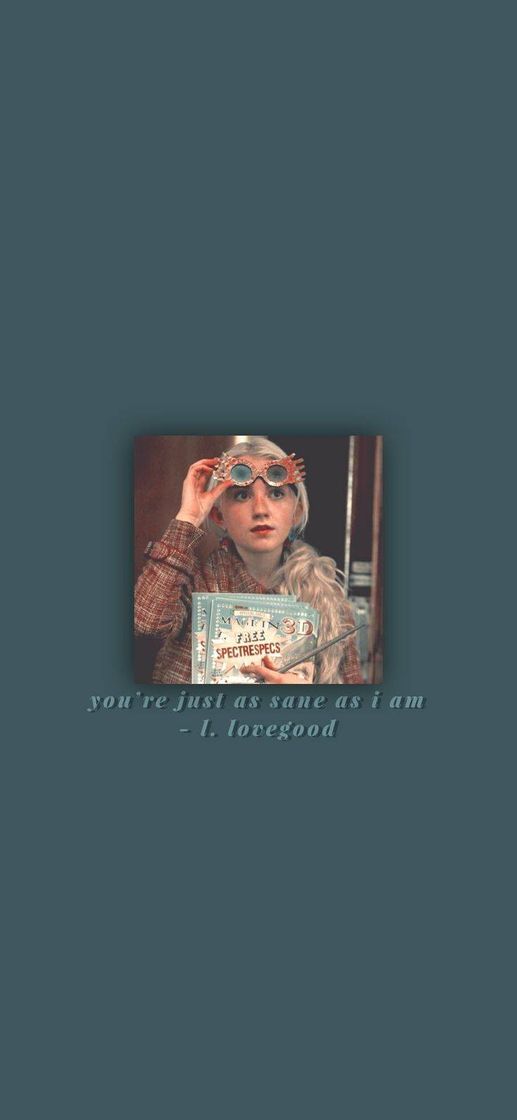 Moda Wallpaper Luna Lovegood