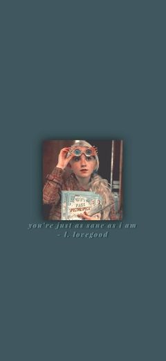 Wallpaper Luna Lovegood