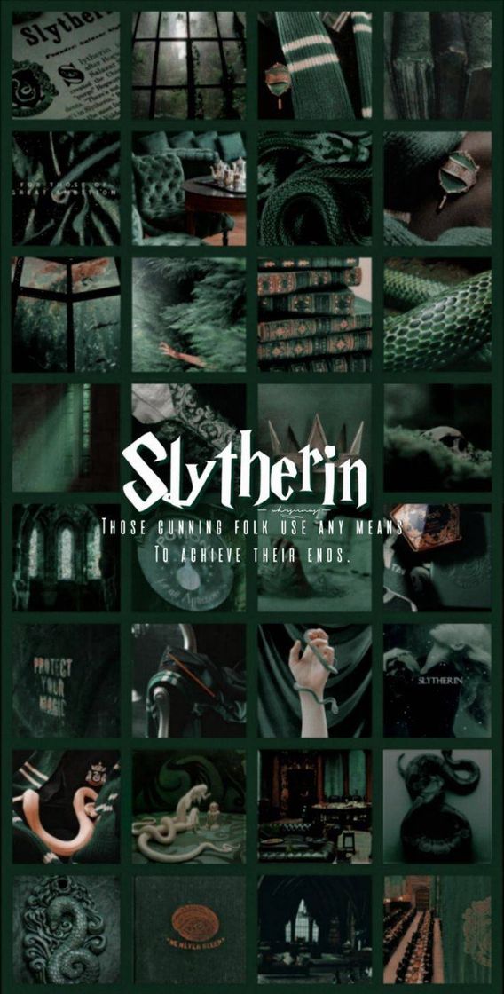 Moda Wallpaper Slytherin