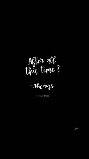 Always ✨