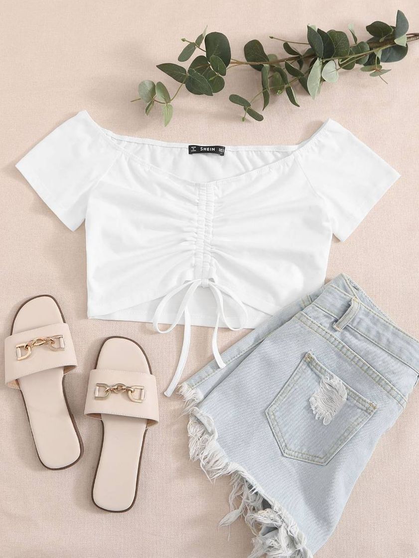 Fashion Shein branco simples