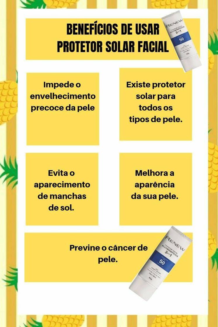 Moda Protetor solar Avon 