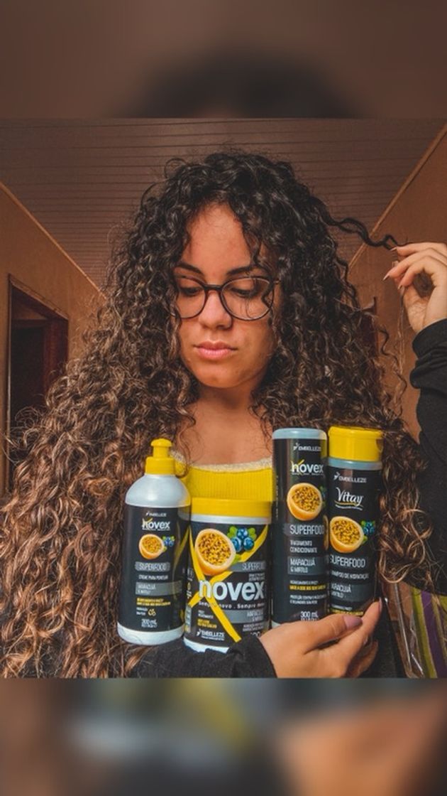 Fashion Novex Superfood Maracujá e Mirtilo 