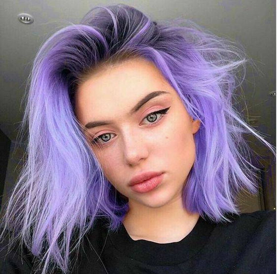 Fashion cabelo roxo