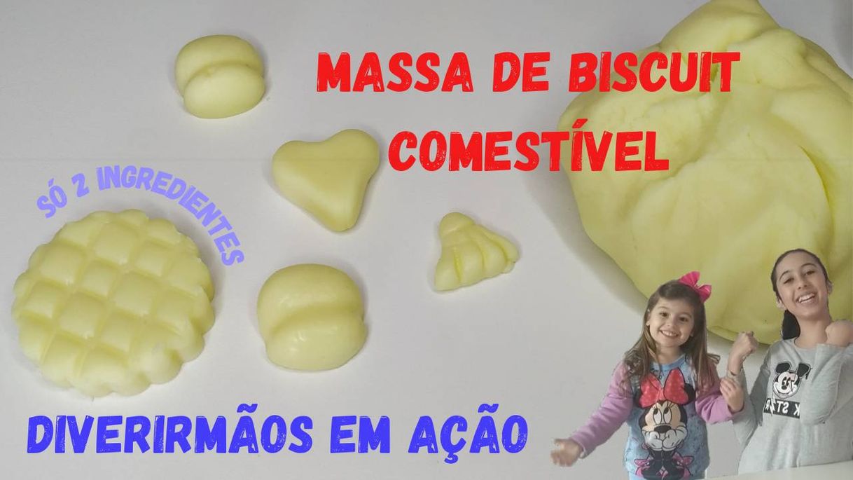 Moda Massinha de Biscuit comestivel