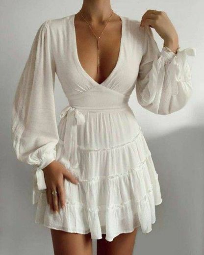 White dress