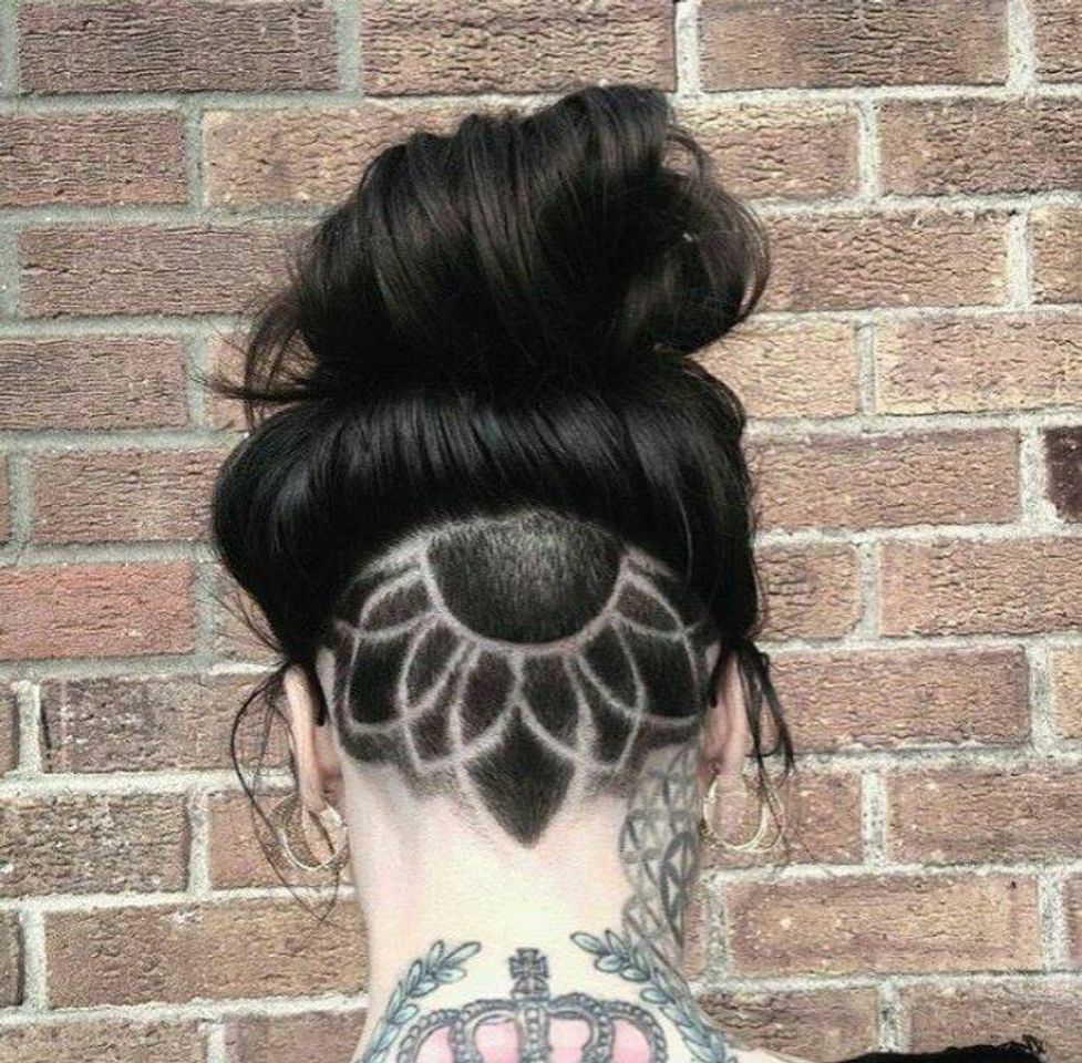 Fashion flower undercut