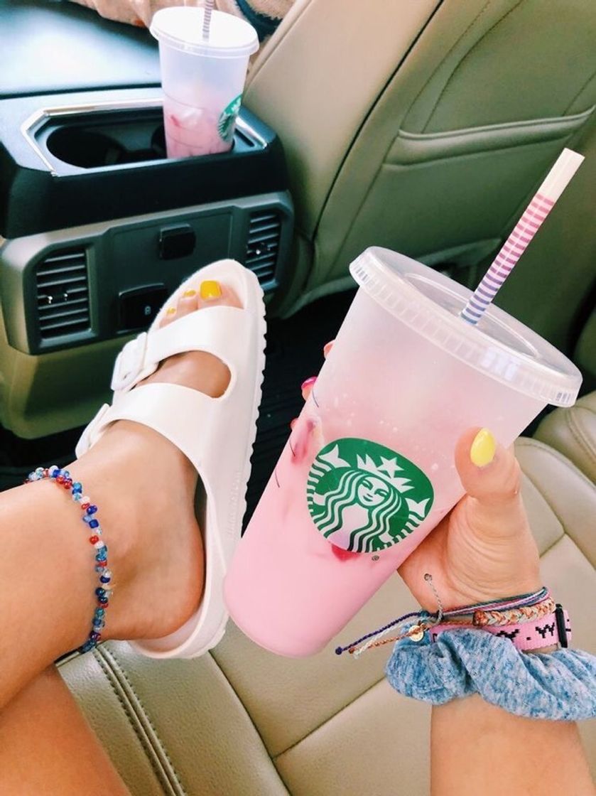 Fashion Pink Starbucks 💞💘