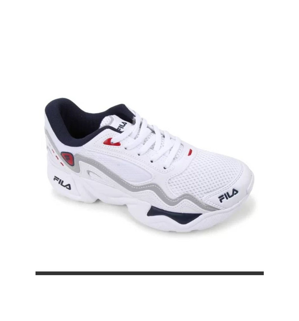 Social Tênis Fila Interceptor Masculino - Branco