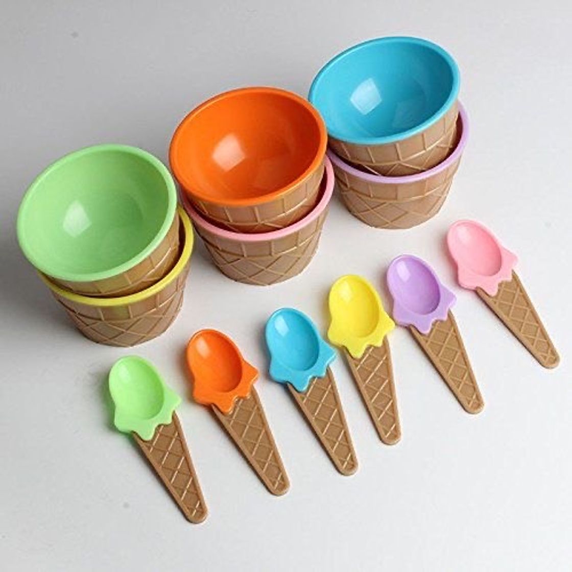 Fashion ice cream potinhos