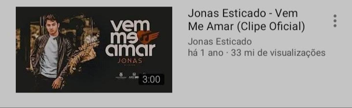 Videojuegos Jonas Esticado - Vem me Amar