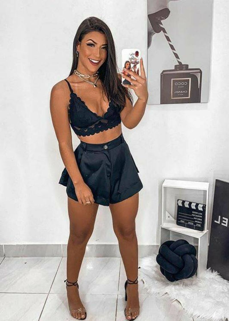 Moda Look todo preto🖤