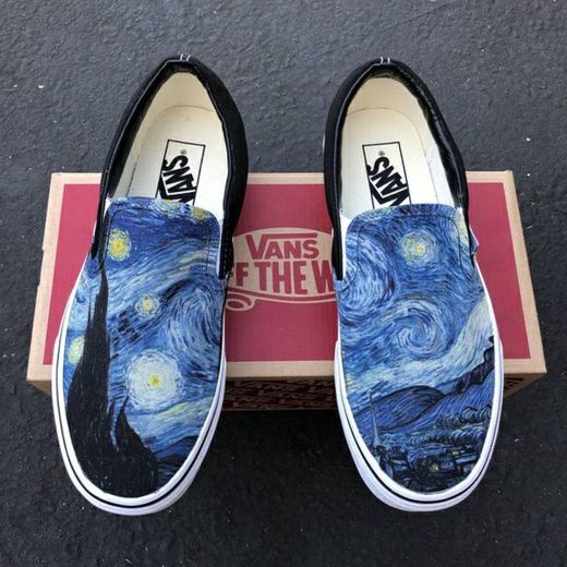 Vans Slip-On Custom Starry Night