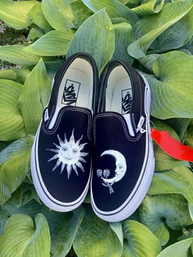 sun and moon slip ons