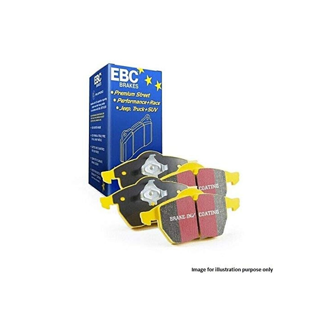 Productos EBC Brake dp42089r Pastillas freno para uso Tráfico y trackday yellowstuff 4000 Series