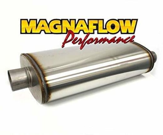 Magnaflow V2A - Tubo de escape deportivo de acero inoxidable con juego