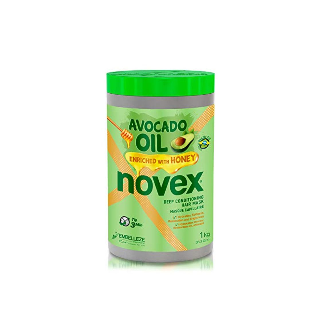 Productos Novex Máscara Novex Oleo Abacate 1Kg 1000 ml