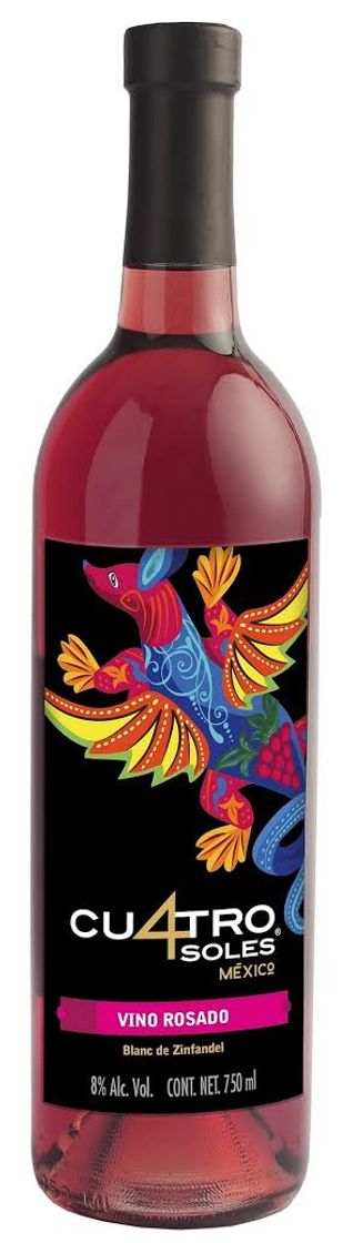 Cuatro Soles (BLANC DE ZINFANDEL) Vino Rosado 💯%🇲🇽.
