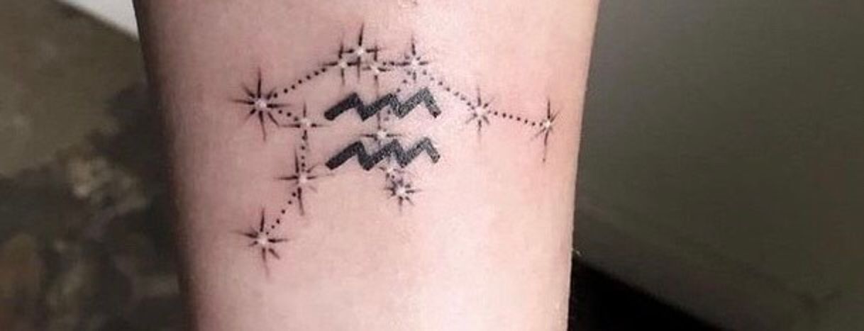 Social Tatto signo aquário ♒️✨