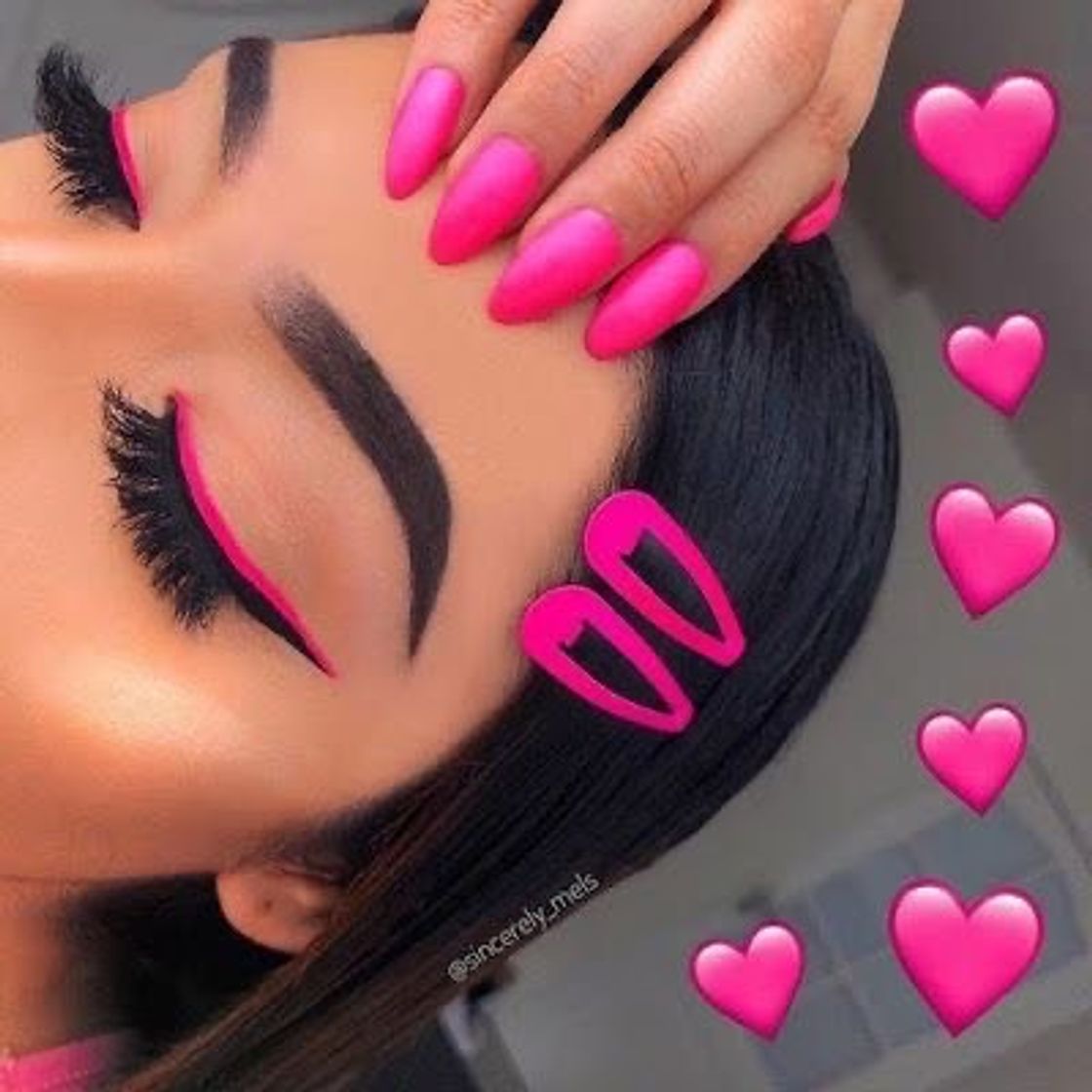 Social Make eyliner rosa 💖🔝✨