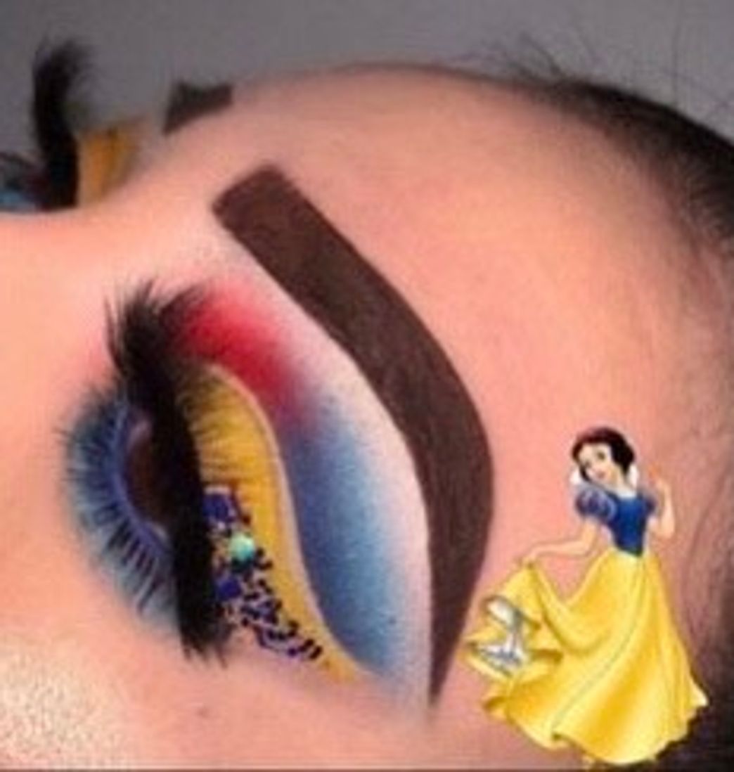 Moda Make inspirada na princesa branca de neve 🔝👸✨