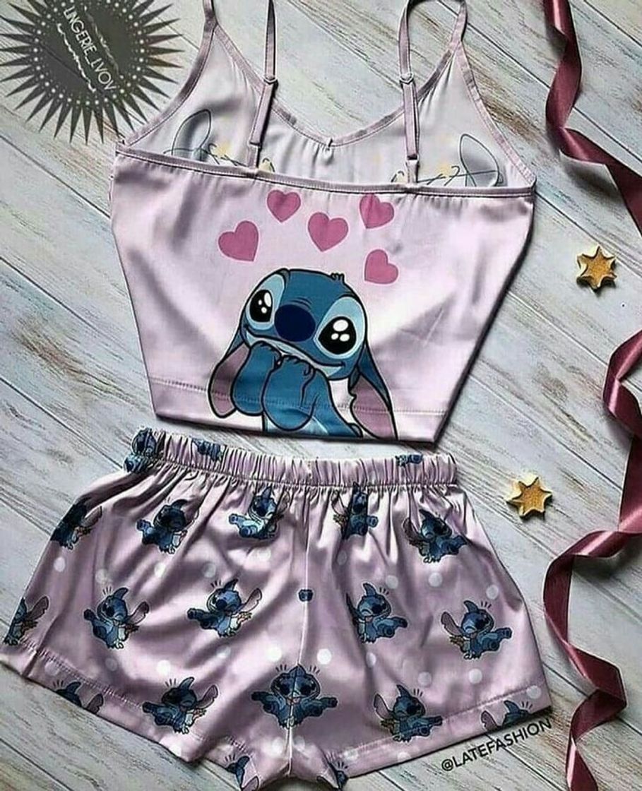 Moda Pijama stitch 🥰