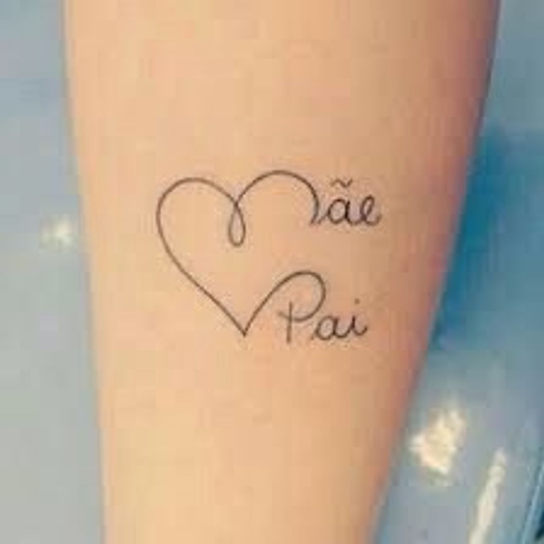 Moda Tatuagem de mãe e pai ❤️