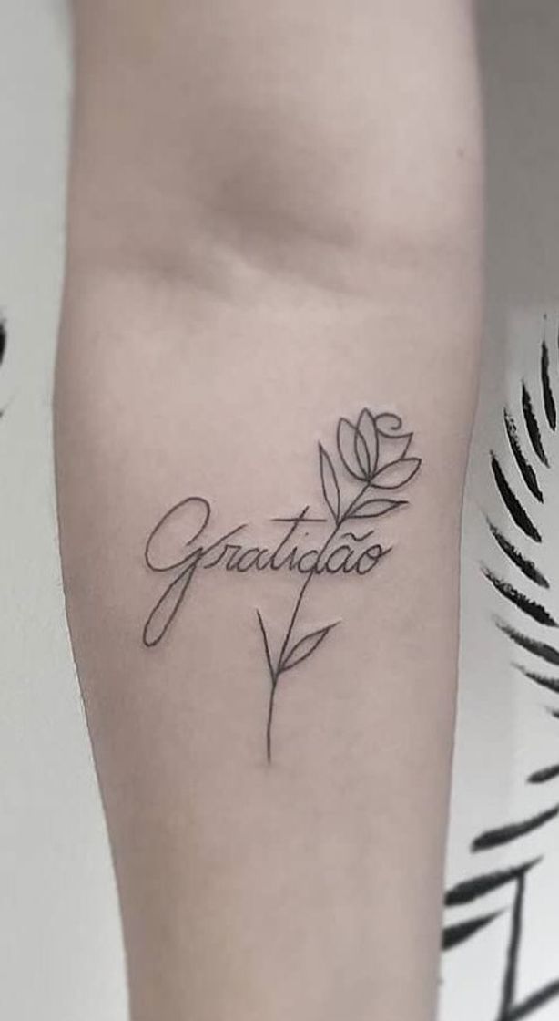 Moda Tatuagem gratidão 🎨