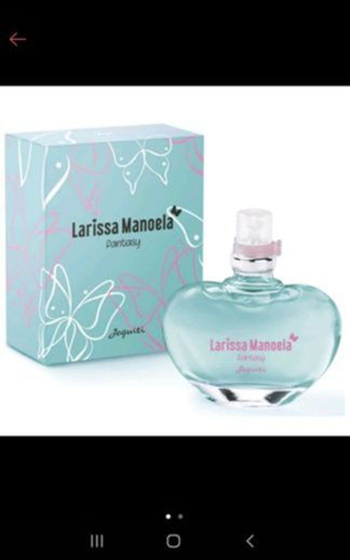 Social LARISSA MANOELA FANTASY DESODORANTE COLÔNIA FEMININA JEQUITI 
