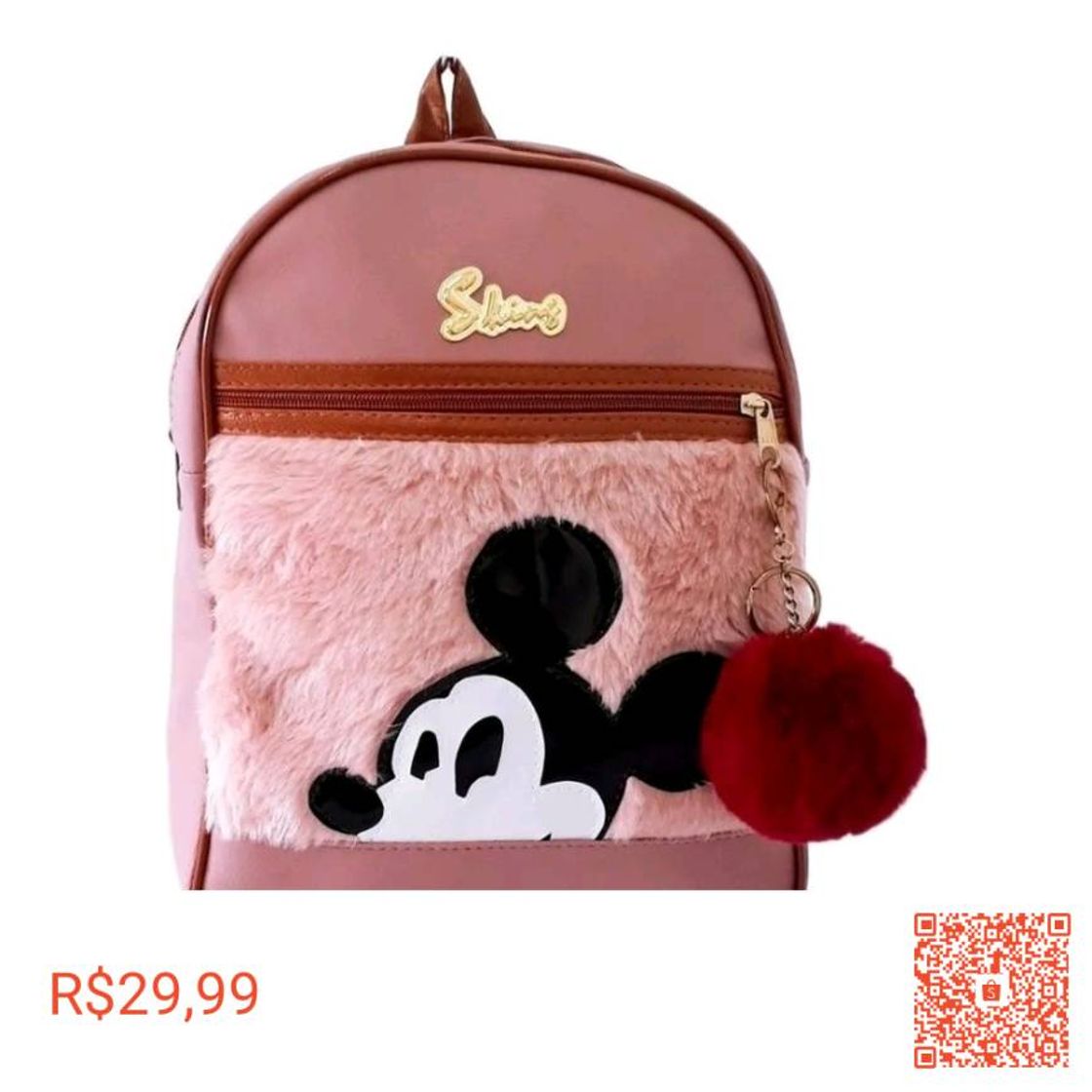 Social Mochila Mickey Mouse