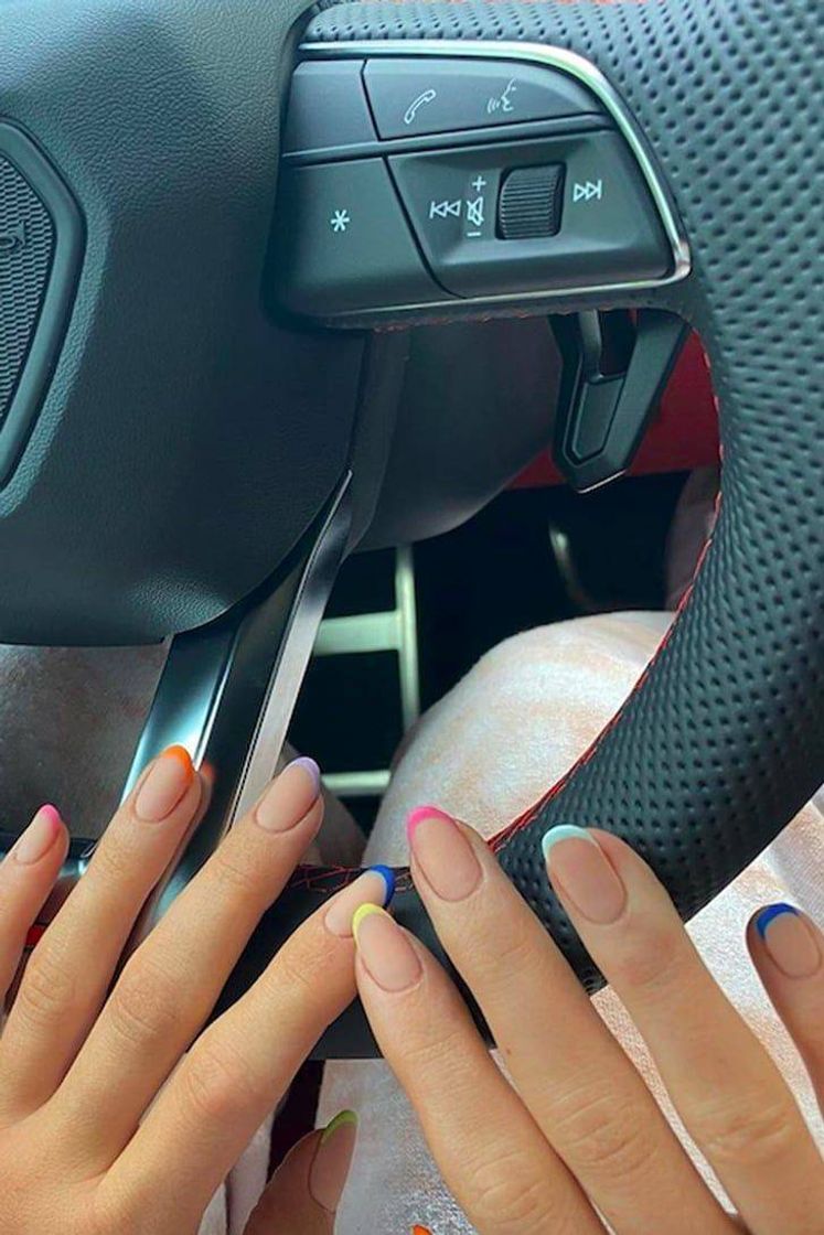 Social Colorful nails