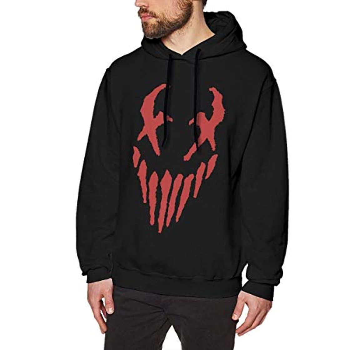 Moda ADUUOS Mushroomhead Mens Long Sleeve Sweatshirts Men's Hoodies Black