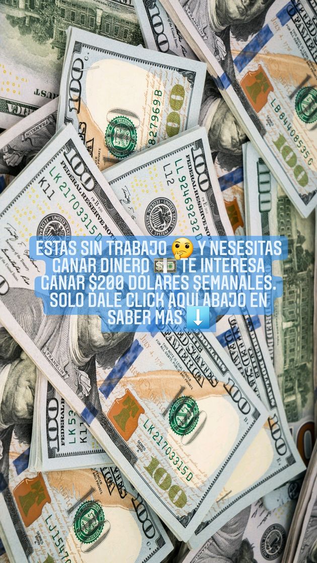 Fashion No estas ganando dinero 🤔 te ¿interesa ganar $50 diarios?💵