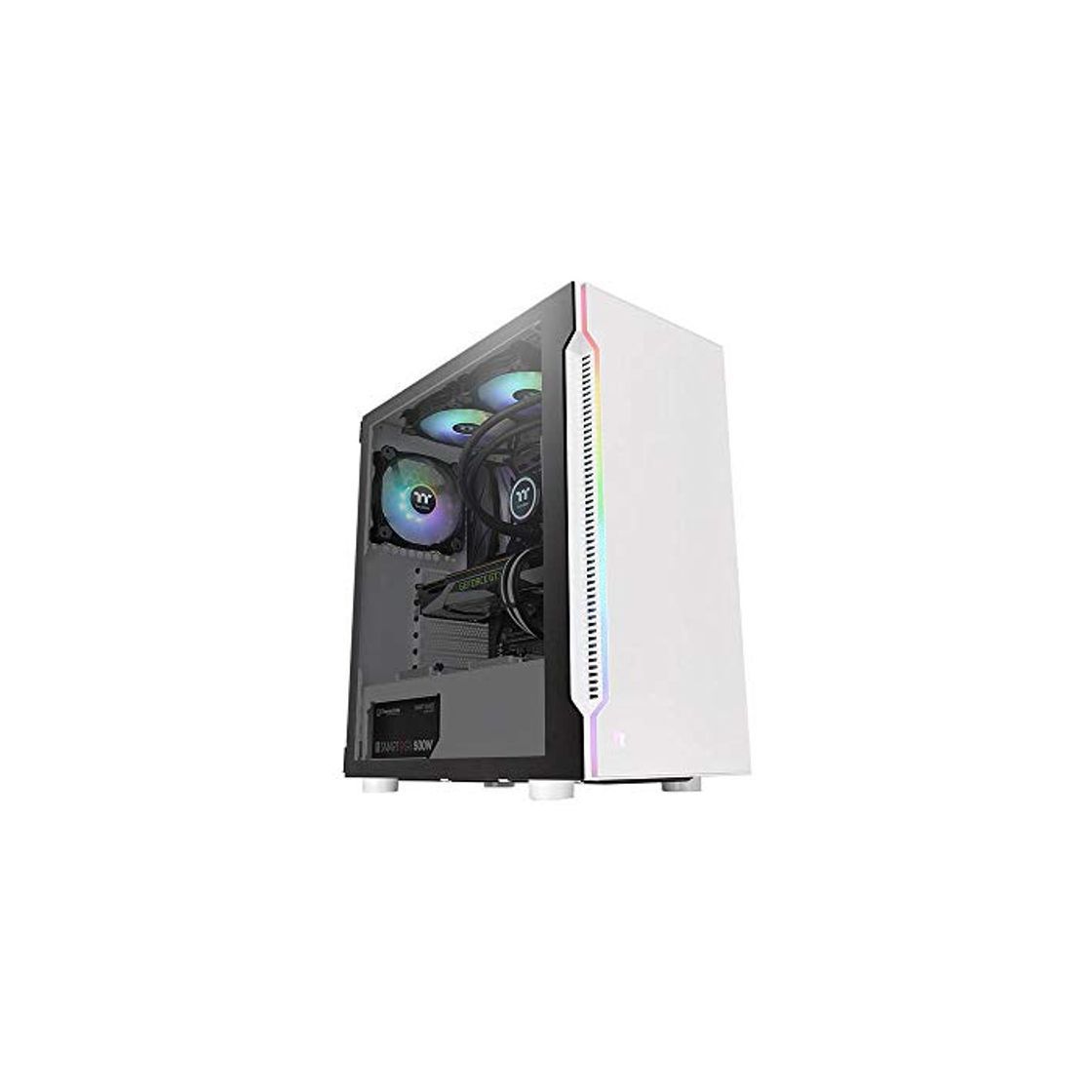 Productos Thermaltake H200 TG Snow RGB ATX Mid Tower Chassis