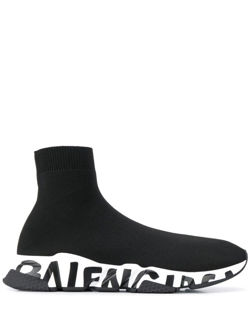 Moda Balenciaga Speed Sneakers Graffiti