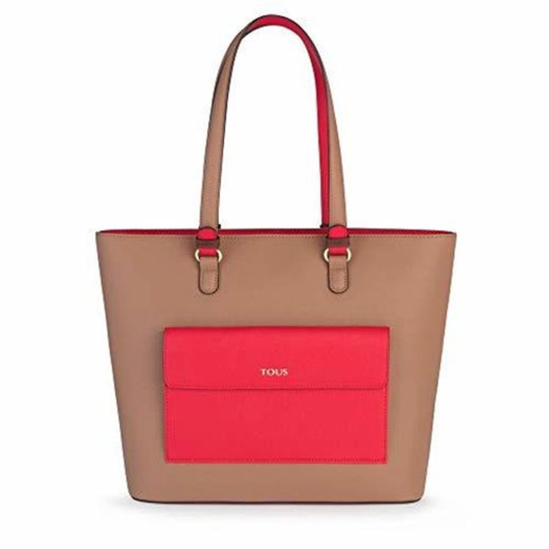 Lugar Tous 995890483, Bolso totes para Mujer, Marrón