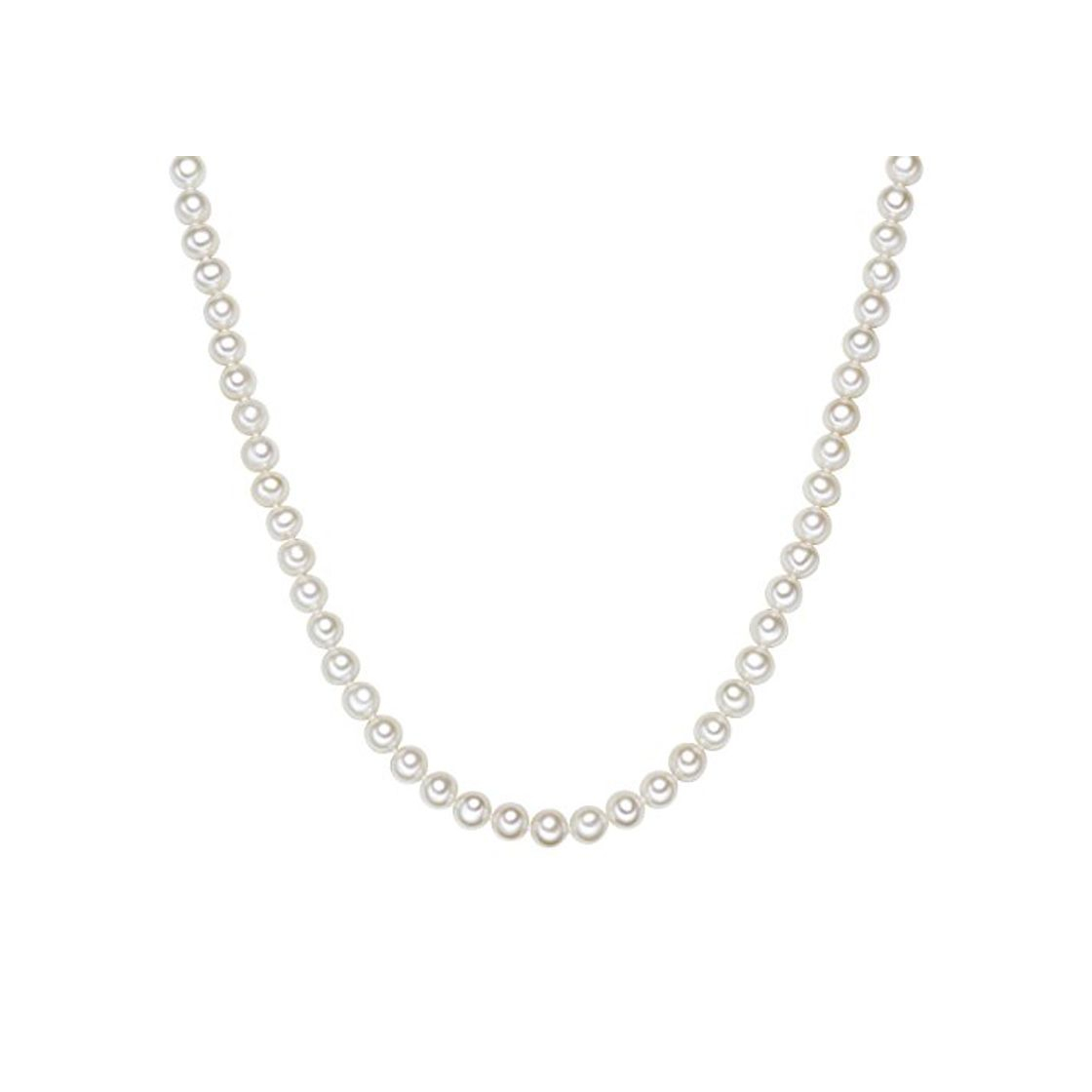 Fashion Valero Pearls Plata de ley 925 Perlas de agua dulce de cultivo Cadena de perlas