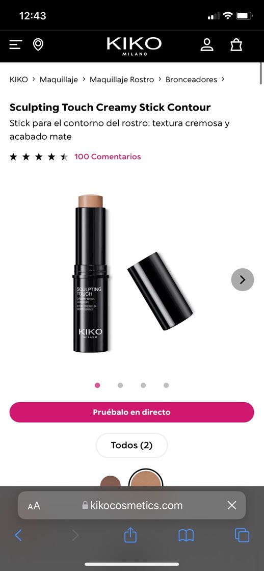 Belleza Bronceador Kiko