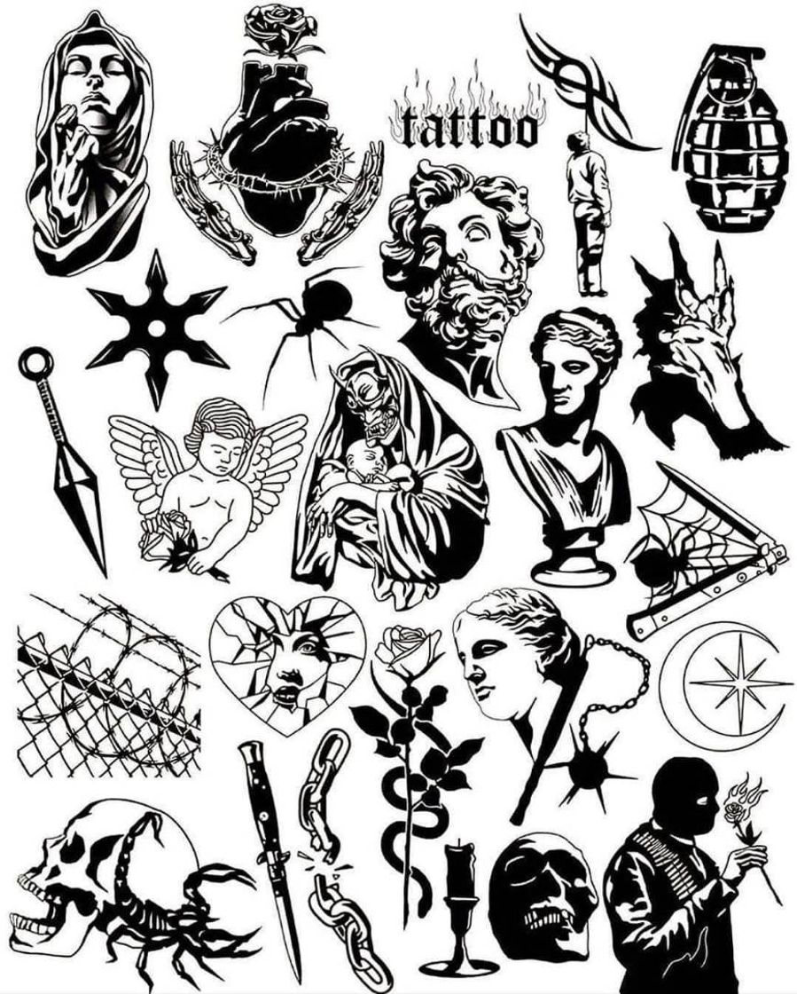 Fashion tatuagens