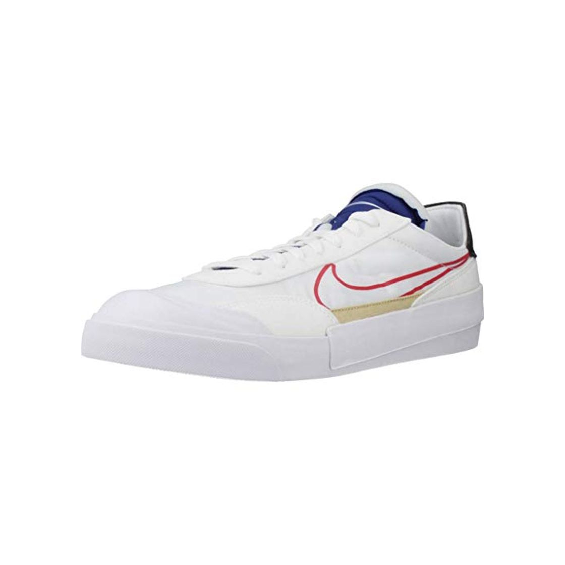 Moda Nike Drop-Type Hbr Cq0989-100 - Zapatillas para Hombre, Blanco