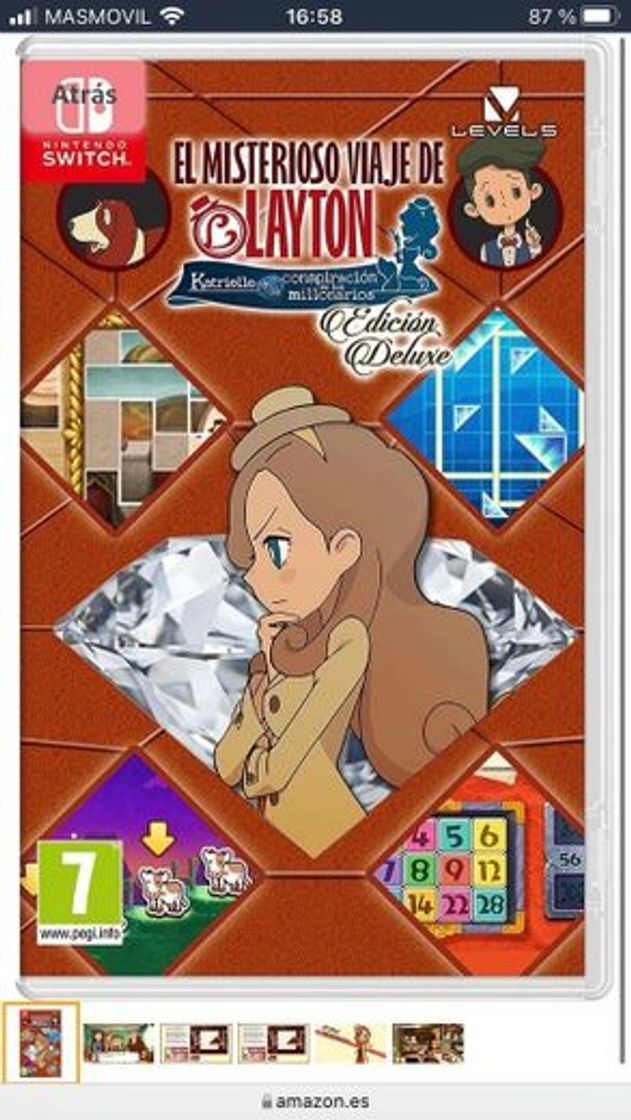 Videogames El Misterioso Viaje de Layton