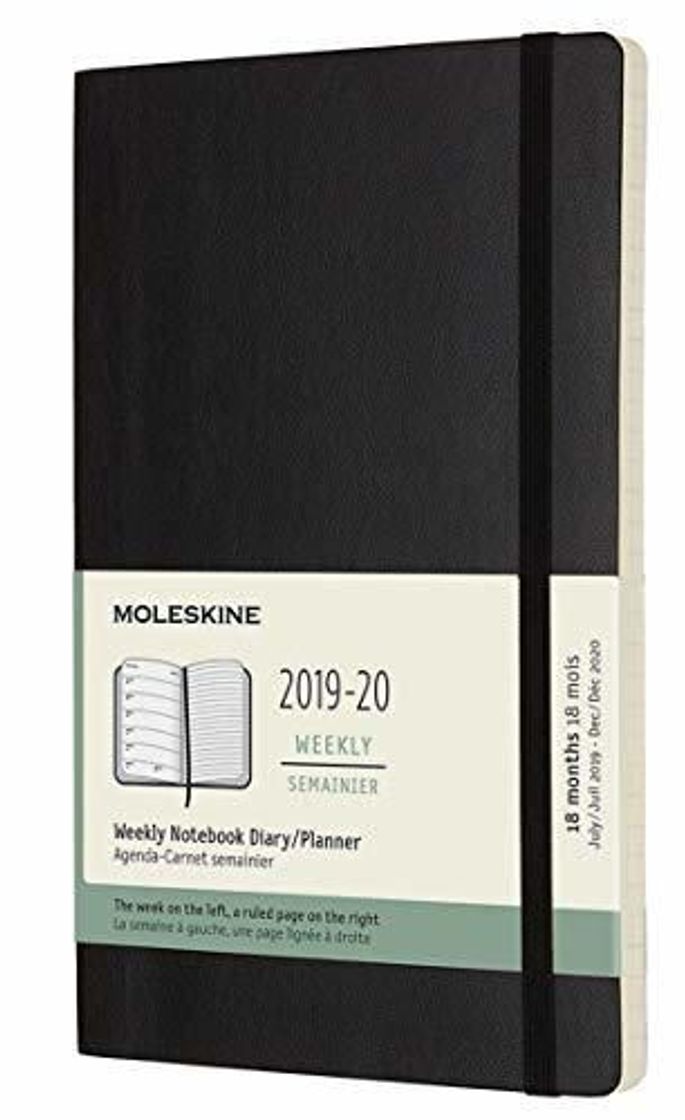 Product Moleskine 2019-20 Weekly - Agenda Cuaderno Semanal de 18 Meses 2019/2020