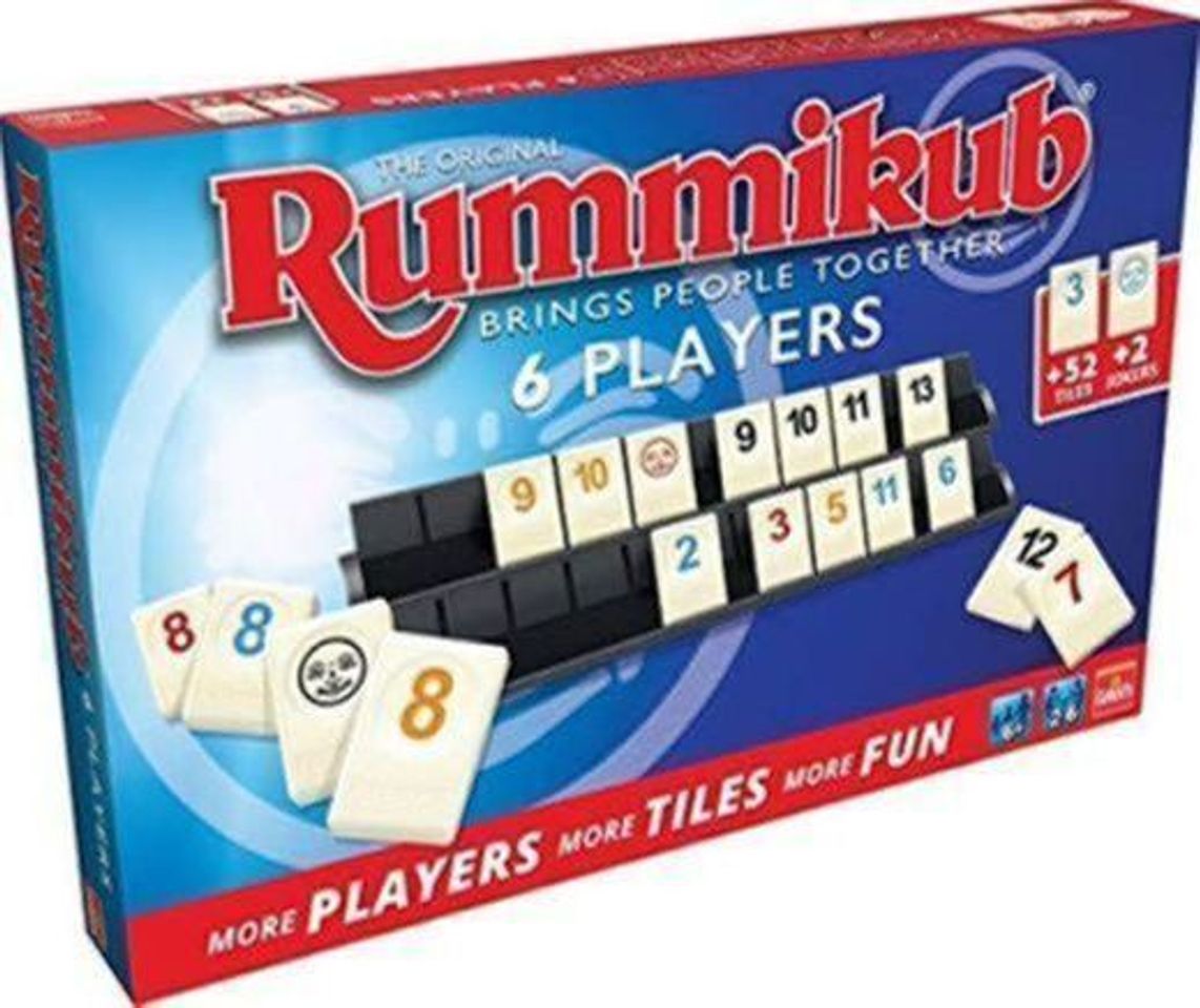 Social Rummikub Original 6 Jugadores, Multicolor