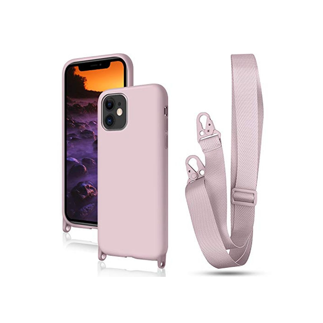 Producto Greneric Funda con Cuerda para iPhone 12