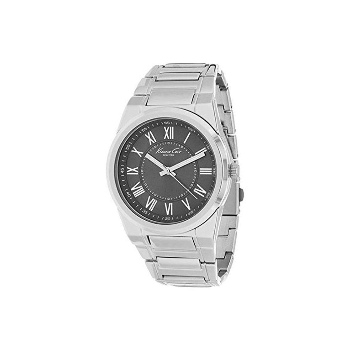 Moda Kenneth Cole Reloj Analógico para Hombres de Cuarzo con Correa en Acero Inoxidable 10024821