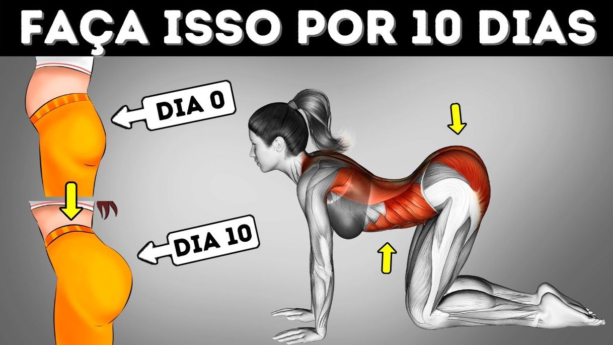 Fashion 10 MINUTOS PARA AUMENTAR SEUS GLÚTEOS EM 10 DIAS | 12 ...