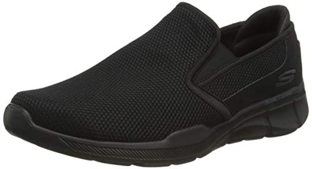 Fashion Skechers Equalizer-Persistent, Zapatillas sin Cordones Hombre, Negro