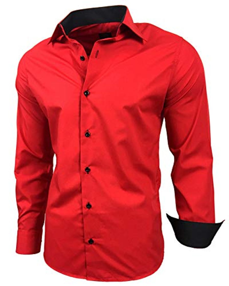 Producto Baxboy - Camisa de manga larga para hombre