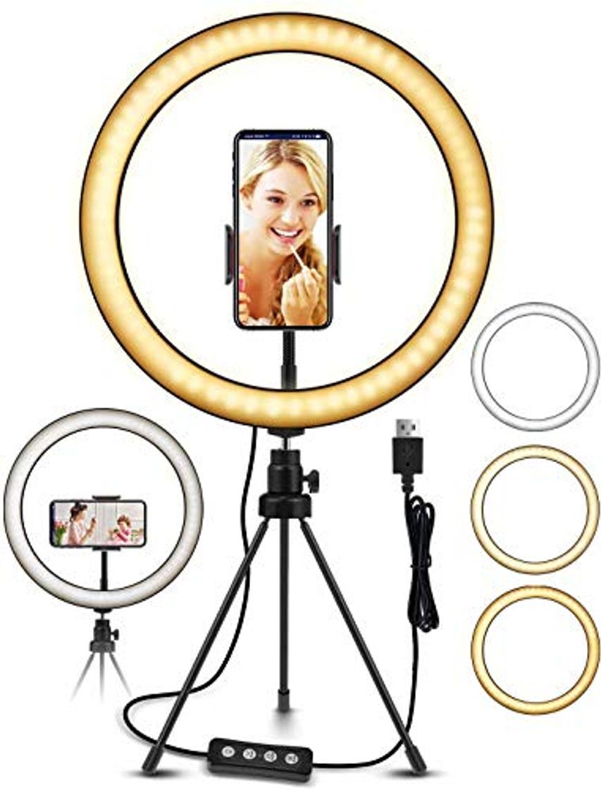 Electronic ELEGIANT Anillo de Luz LED Fotografia 10.2" de Escritorio