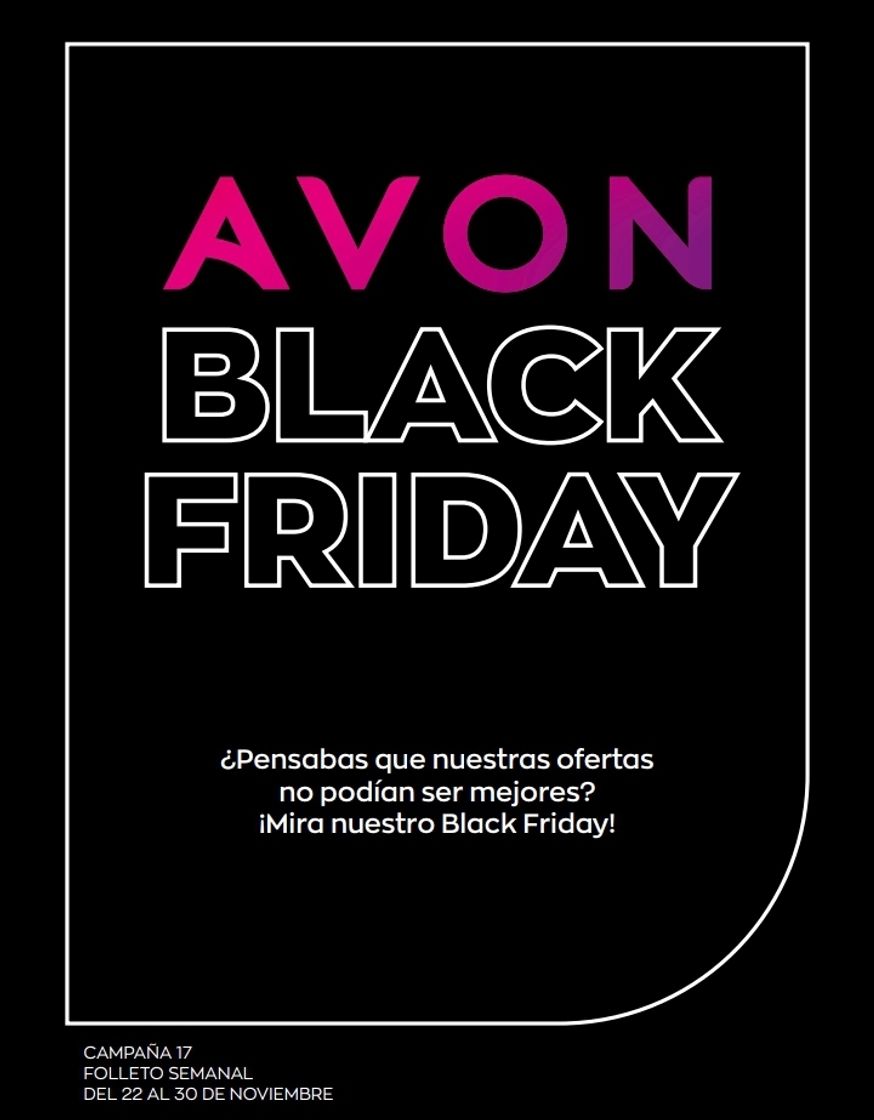 Social Catálogo Black Friday de Avon